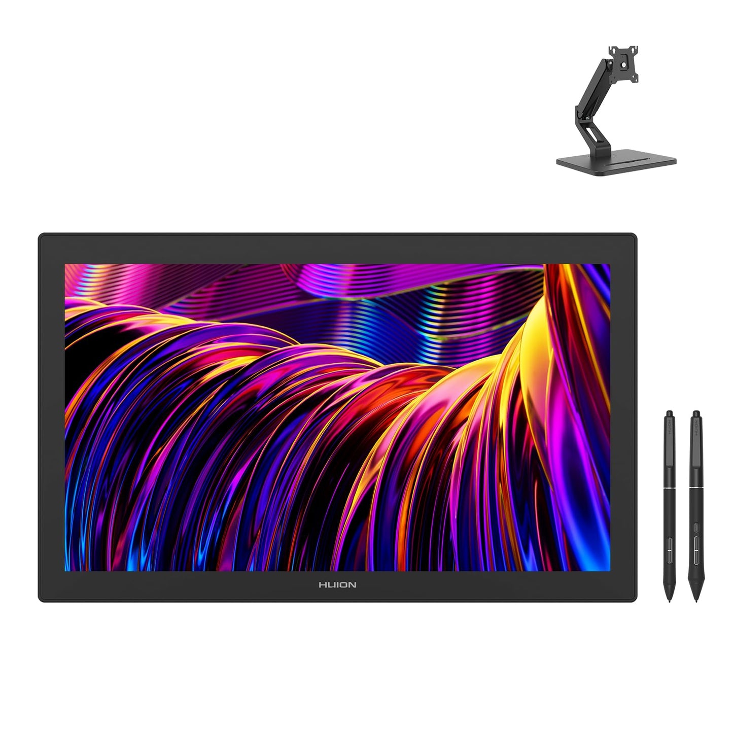 HUION KAMVAS Pro 27 4K UHD Drawing Tablet with Screen Bundle with HUION Monitor Stand ST500